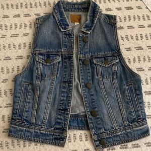 American eagle denim vest
